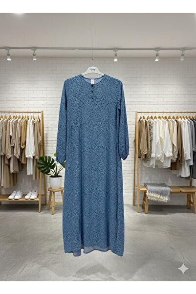 fariza tekstil Viscose Hijab Dress with a Piece of Fabric