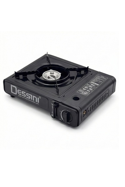 Dessini Portable Butane Gas Stove 2 in 1 Camping Burner 7000 BTU Piezo Igniti...