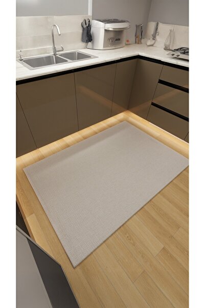 SEVENHILL Riva 6008B Krem Jüt Hasır Dokulu Salon Yatak Odası Mutfak Halısı