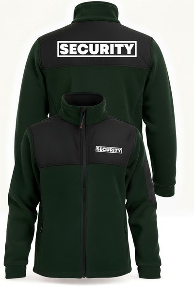 VİZYON İKRA Security Printed Cold and Windproof Workwear Fleece
