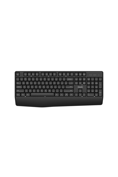 Philips SPK6348 Kablosuz Türkçe Q Klavye Siyah