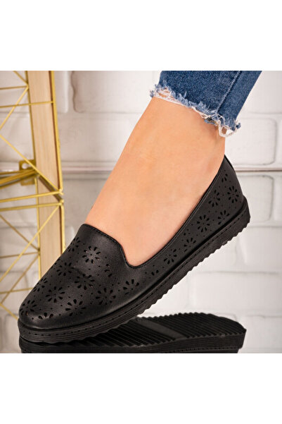 Sofia Store Перфорирани балеринки от еко кожа Jamila