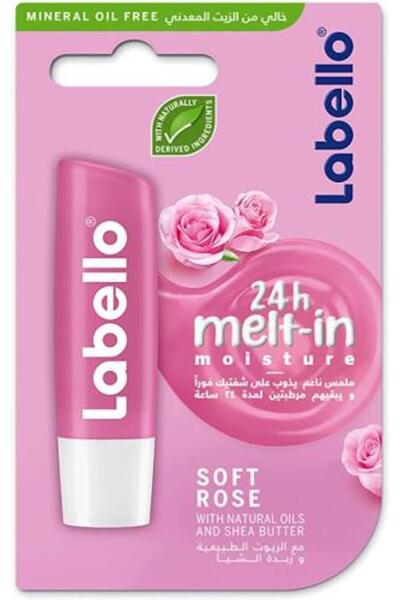 LABELLO مرطب شفاه طبيعي بخلاصة الورد - لون الورد