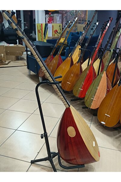 Bircanmüzik Profesyonel Paduk Tekne Kısa Sap Bağlama (soft kılıf, yedek tel v...