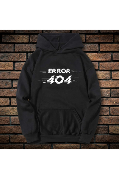 CXO Craft Unisex Sweatshirt with Printed, Error 404, Cotton