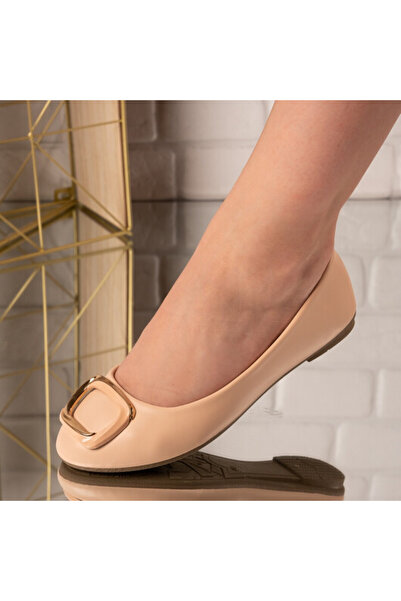 Sofia Store Balerini din piele ecologica Kirra