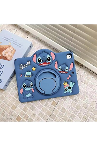 Alfa MEC Xiaomi Redmi Pad 2 Uyumlu Stitch Standlı Çocuklara Özel Karakterli Kılıf