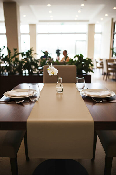 Morika Hotel & Home Textile Basic Series Τραπεζομάντηλο από συνθετικό δέρμα -...