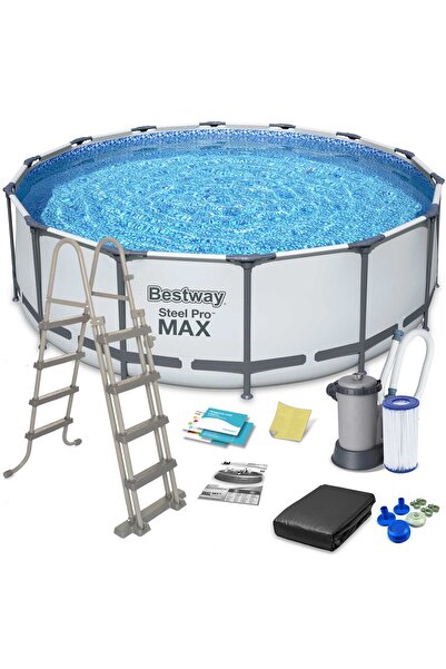 Other Basen ogrodowy stelażowy 488 x 122 cm 12w1 Bestway 5612Z