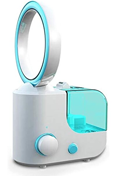 genernic NA2 2 in 1 Electric Bladeless Fan Air Humidifier - Cool Mist Humidif...