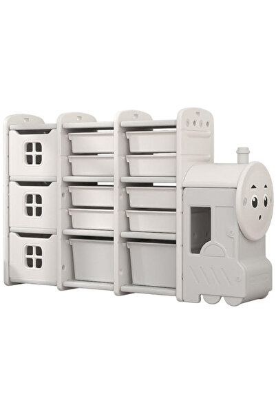 LITTLE ANGEL منظمات ألعاب ورف تخزين متعدد الاستخدامات