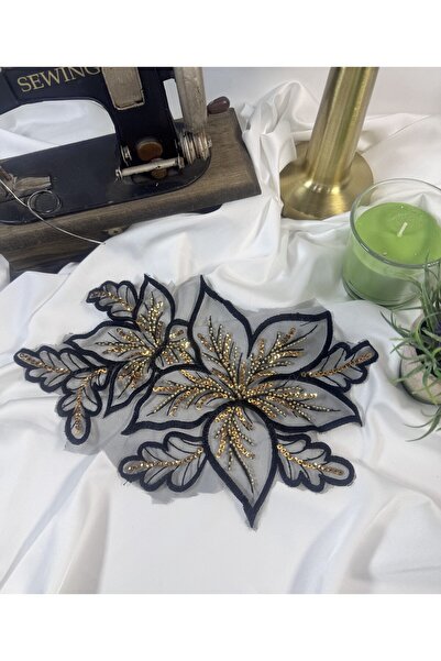 jasmina store işlemeli nakışlı şık zarif aplike motif