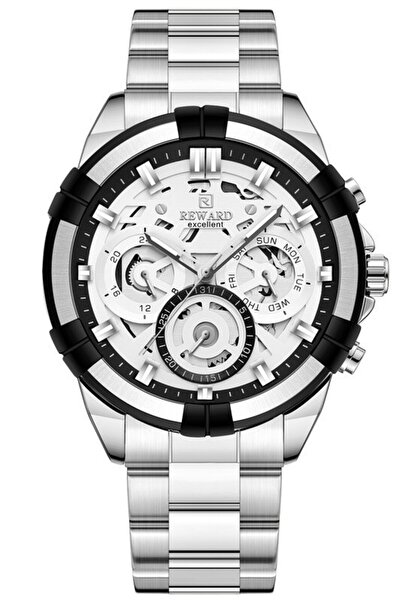 Reward Rd812983M Men's Wristwatch with Steel Strap