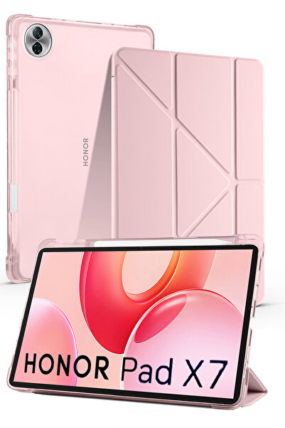 Nezih Case Huawei Honor Pad X7 8.7 İnç Uyumlu Akıllı Kapak Kalem Bölmeli Tabl...