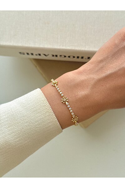 YOUES JEWELRY سوار نسائي من الفولاذ بتصميم بسيط على شكل مسار مائي