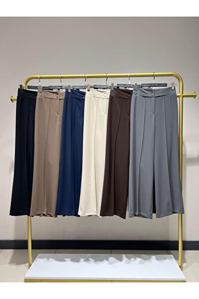 Yusuf Özdemir BELİ LASTİKLİ PANTOLON 1442 Lacivert