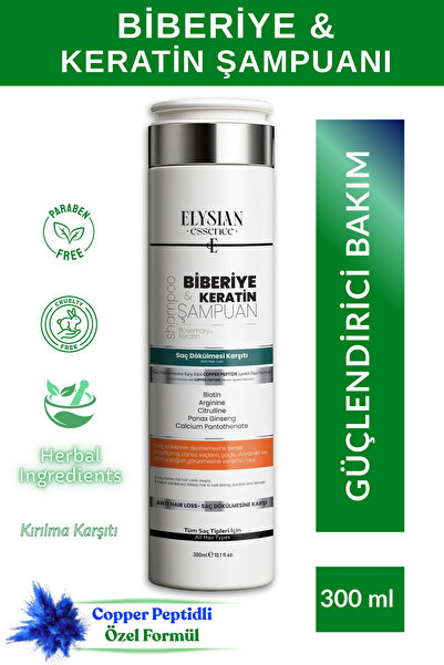 Elysian Essence Rosemary & Keratin Shampoo |   Copper Peptide Hair Care |   A...