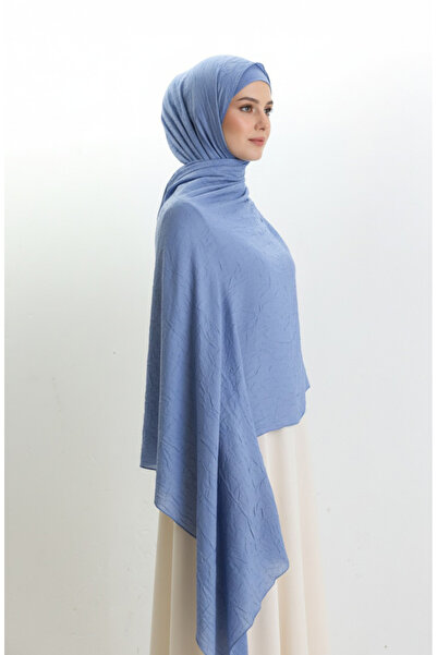 sefamerve Bamboo Kraf Shawl 1005-10 Indigo