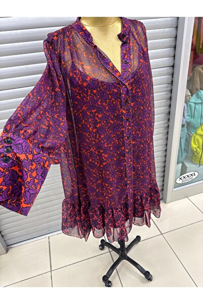 VERDA Elbise şifon ikili