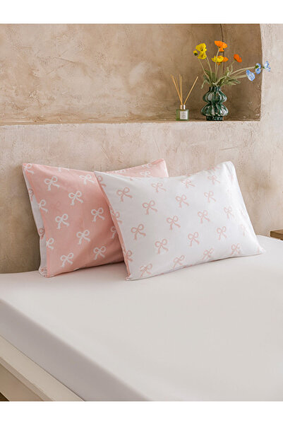 LC Waikiki Pink Bow Printed Pillowcases 2-Pack 50X70 cm