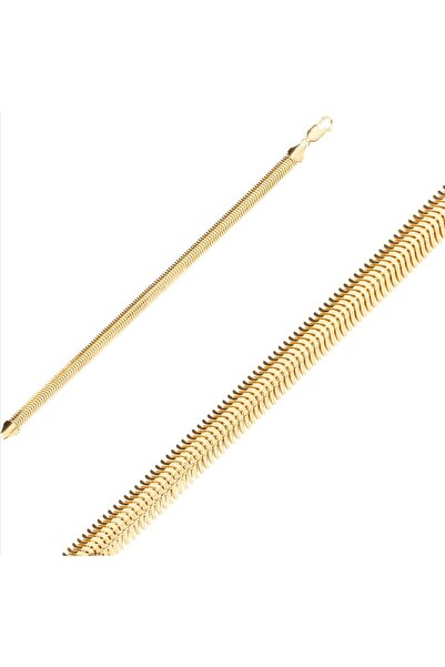 H.M Hakan Mücevherat Balıksırtı Modeli Bileklik 6Mm 9,40 Gram