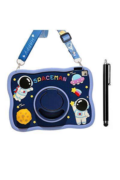 Alfa MEC Samsung Galaxy Tab S11 11 inç SM-X730 Uyumlu Spaceman Uzay Adam Stan...
