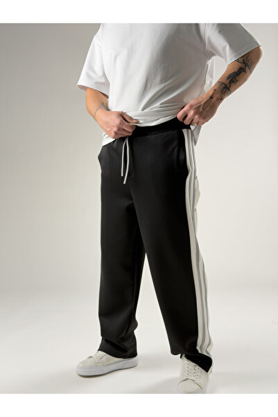 COCOPELLI Black Side Snap Men's Tracksuit Coc2734