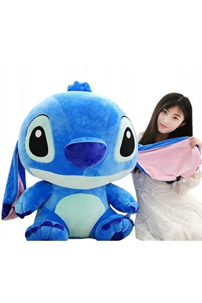 OEM Jucărie de pluș Stitch, personaj Lilo și Stitch, 80 cm + set de 8 tatuaje...