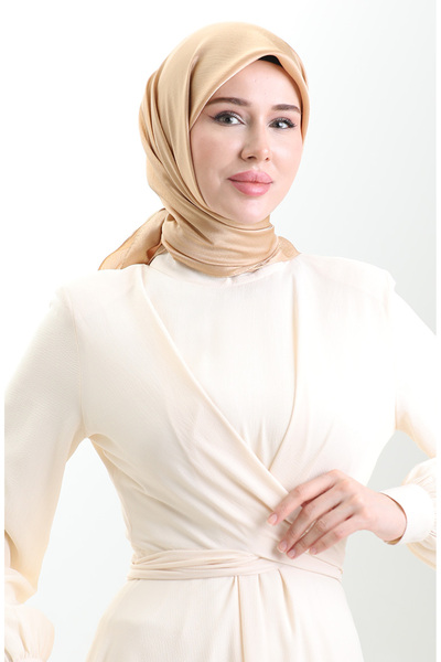 sefamerve Jan Jan Chiffon Scarf 70311-39 Gold