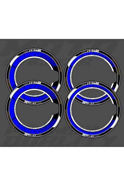 THE MOTO STİCKERR MOTOSİKLET JANT KAPAĞI