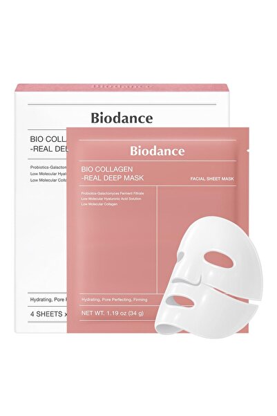 Biodance Bio-Collagen Real Deep Mask, Hydrating Overnight Mask, Pore Minimizi...
