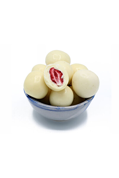 Yaşarbey MARDİN ÖZEL BEYAZ ÇİKOLATALI ÇİLEK DOLGULU DRAJE 1000 GR (HEDİYELİK ...