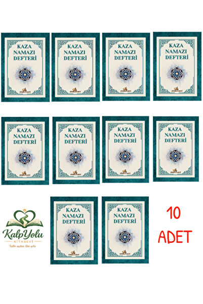 günerkitabevi kaza namazı defteri 10 adet
