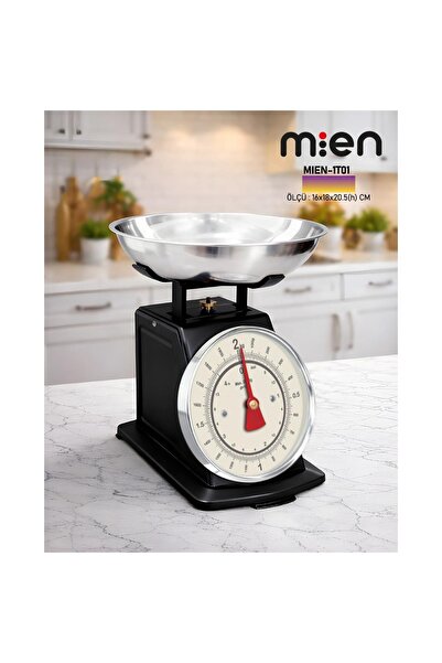 MİEN Mekanik Mutfak Terazisi 2 Kg – Analog Klasik Terazi