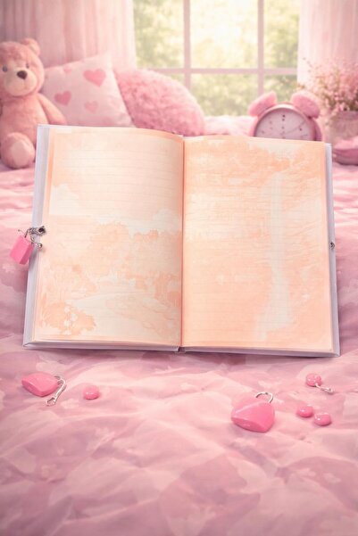 NRCN KİLİTLİ HATIRA DEFTERİ GÜNLÜK ANI DEFTERİ 80 YAPRAK KONSEPT DEFTER