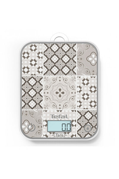 TEFAL Kitchen Scale Optiss BC50D6V0, 5 kg, TARE, LCD, Glass, Large digits, Gr...