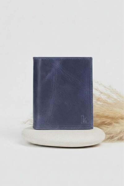 Store محفظة رجالية من الجلد الطبيعي المحمي بتقنية RFID من Ayza