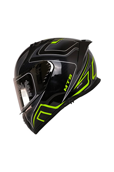 MTS M-801 YELLOW Full Face Kask