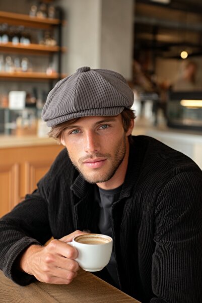 LAGRANZE Men's Velvet Cap Hat