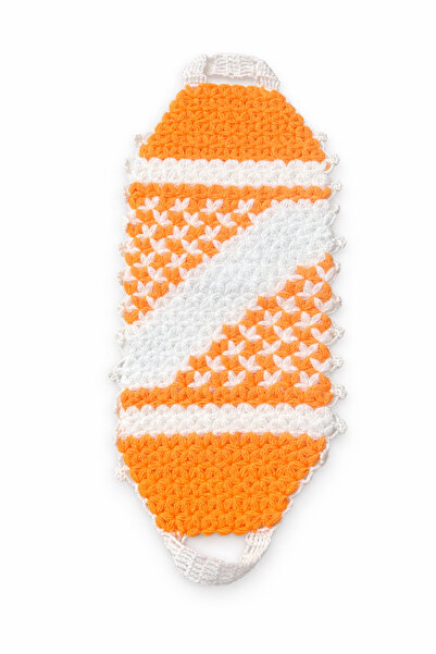 BulutRetail Handmade Knitted Bath Loofah – Soft & Natural