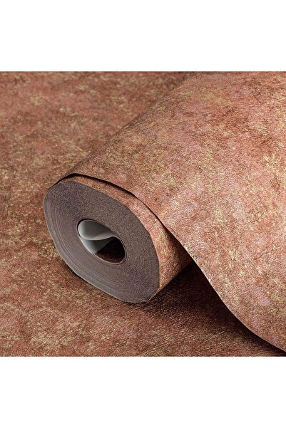 Adawall Super Washable Vinyl Wallpaper, Abstract Pattern, Brown-Rust, UV, , F...