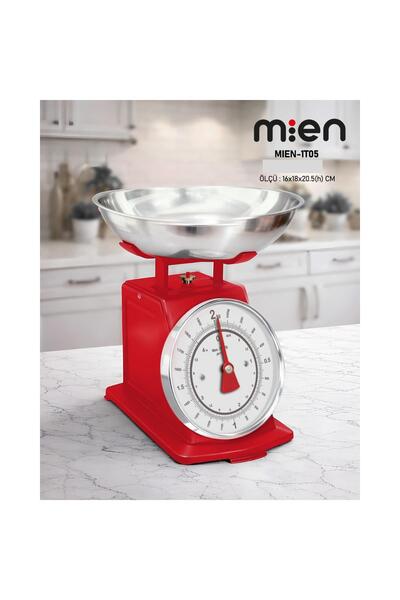 MİEN Mekanik Mutfak Terazisi 2 Kg – Analog Klasik Terazi