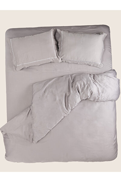 HilyMily Bambus Çift Kişilik Bambu Saten Nevresim Takımı 200x220 cm