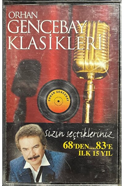 Plak İstasyonu (ليس أسطوانة موسيقية، بل كاسيت) كاسيت أورهان جينشباي كلاسيكيات...