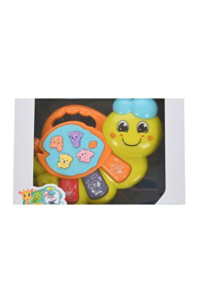 OEM Mini orgă de jucărie cu sunete și lumini, melc, multicoloră