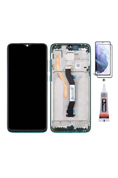 Yedcom Xiaomi Redmi Note 8 Pro Çıtalı Yeşil Ekran Lcd Dokunmatik 15ML Yapıştı...