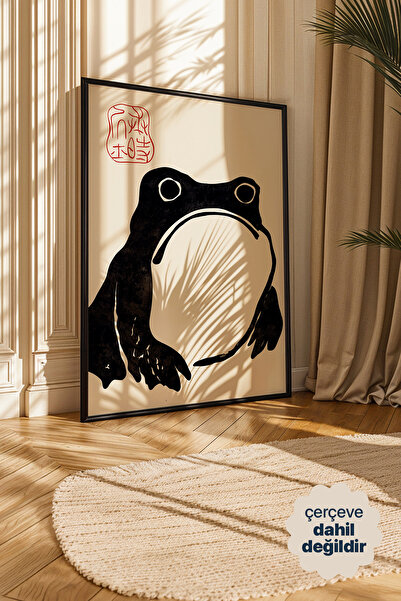 Persona Istanbul Matsumoto Hoji "Huysuz Kurbağa" - Geleneksel Japon Sanatı Po...