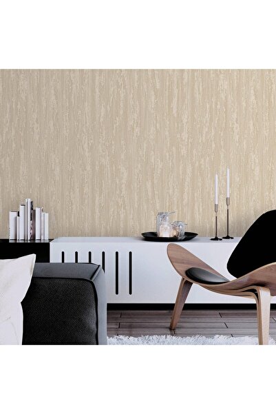 Adawall Tapet Vinil Superlavabil, Model Texturat, Bej, UV, , Ignifug, Rolă 10...