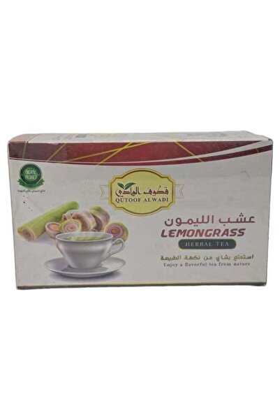 Qutoof Alwadi Lemon Grass Herbal Drink 24 Bags