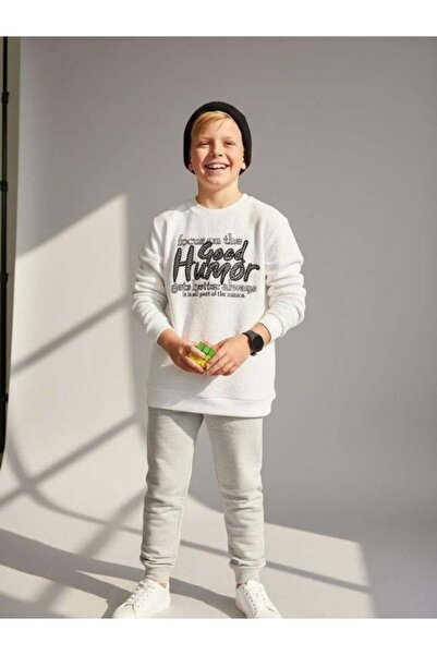 Zekids Boy's Good Humor Written Long Sleeve Thin Knit T-Shirt